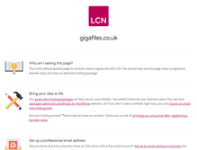 Tablet Screenshot of gigafiles.co.uk